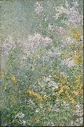 John Henry Twachtman Meadow Flowers Sweden oil painting artist